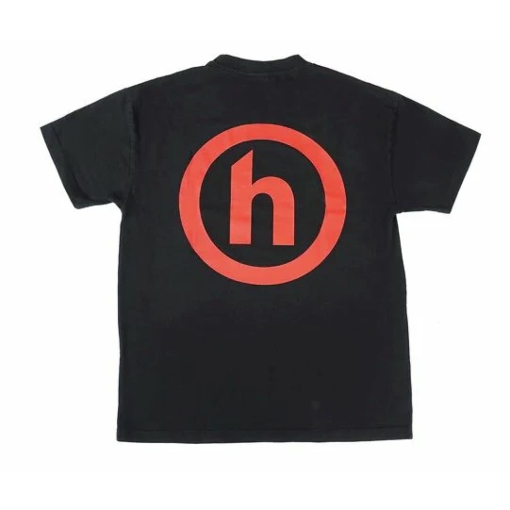 Hidden NY black tee with red logo (new) size m